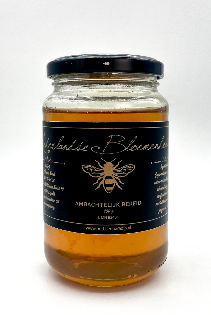 Nederlandse bloemenhoning 450 gram