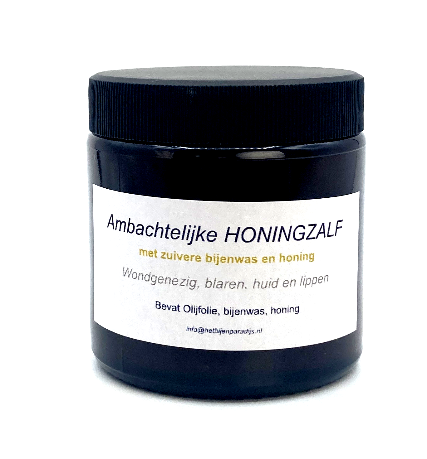 Honingzalf ambachtelijk gemaakte120 ml 1 Honingzalf ambachtelijk gemaakte120 ml 1