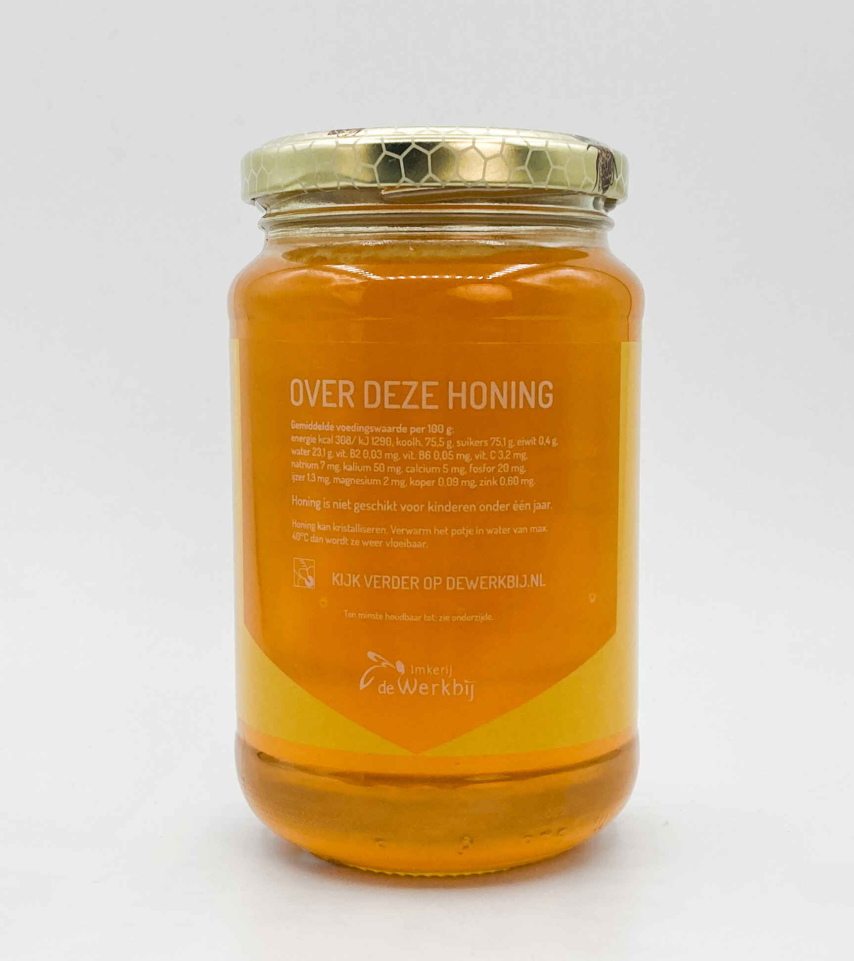 Lindehoning 450 gram achterkant 2