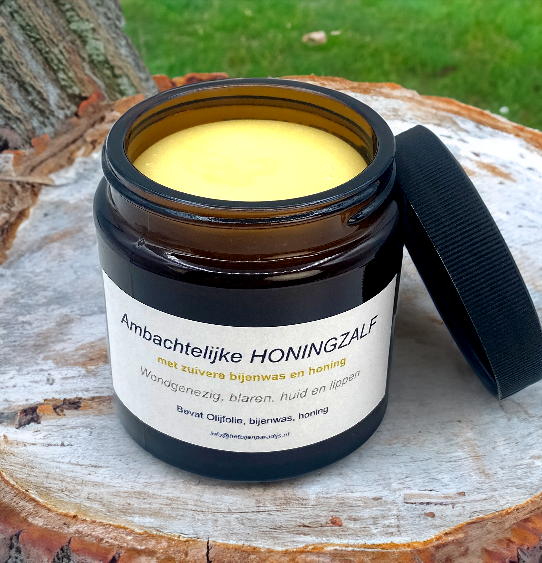 pot honingzalf 120 ml voor natuurlijke huidverzorging pot honingzalf 120 ml voor natuurlijke huidverzorging